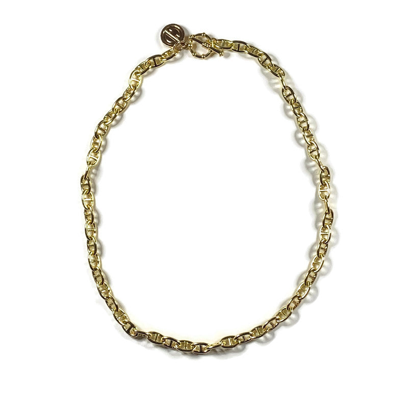 Anchor Chain Necklace - 16"