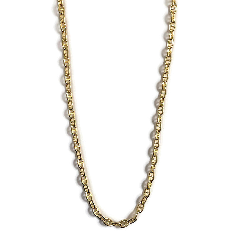 Anchor Chain Necklace - 22"
