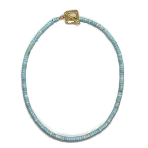 Candy Necklace - Blue Howlite